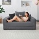 preview thumbnail 4 of 64, Convertible Sofa Bed, Multi-Functional Futon Lounge Sofa