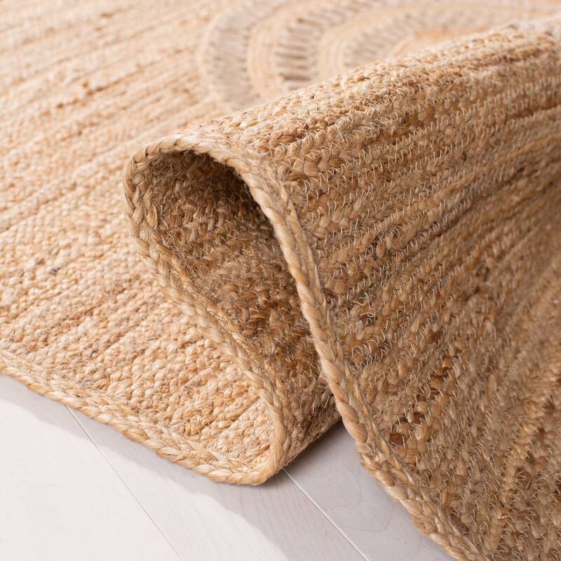 SAFAVIEH Handmade Natural Fiber Reveca Casual Solid Jute Rug