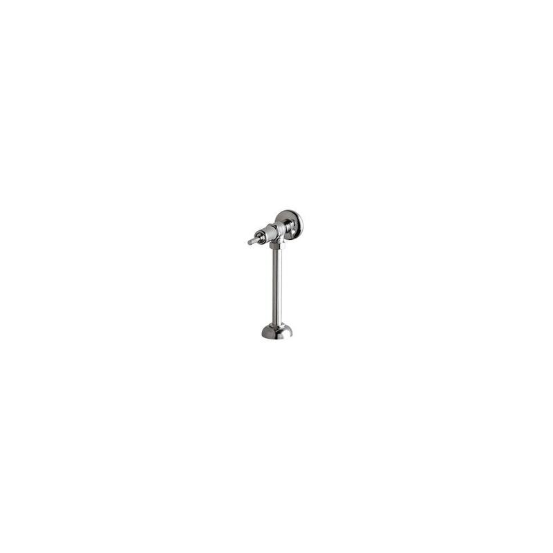 Chicago Faucets Angle Urinal Valve with Long Bonnet Non-Sag