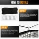 preview thumbnail 7 of 6, Zealfeel 10 x 20 ft Golf Practice Net: Durable Double-Seam Barrier Hitting Net with Carry Bag - 10x20 ft