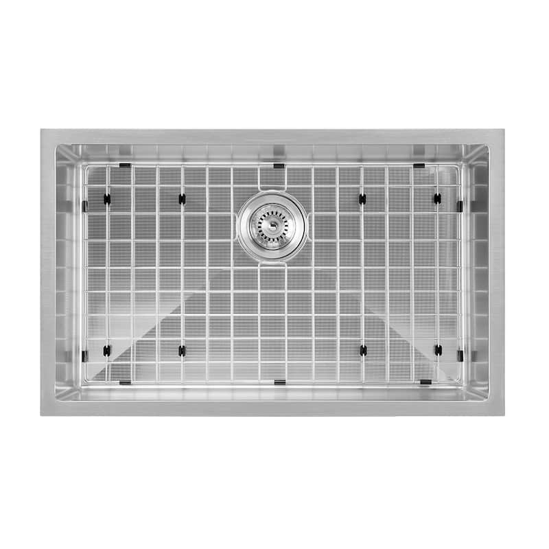Whitehaus Collection Noah Plus Stainless Steel Undermount Kitchen Sink