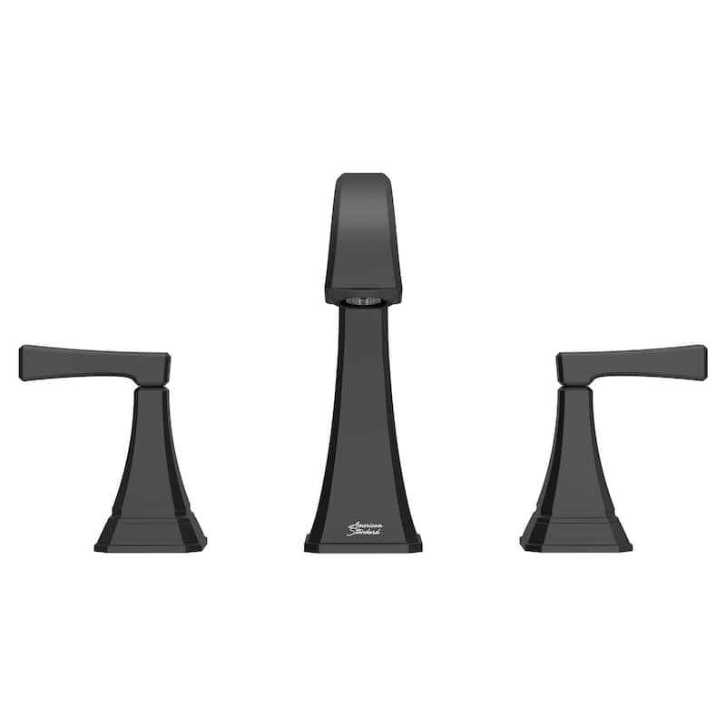 American Standard 7612.807 Crawford 1.2 GPM Widespread Bathroom Faucet - Matte Black
