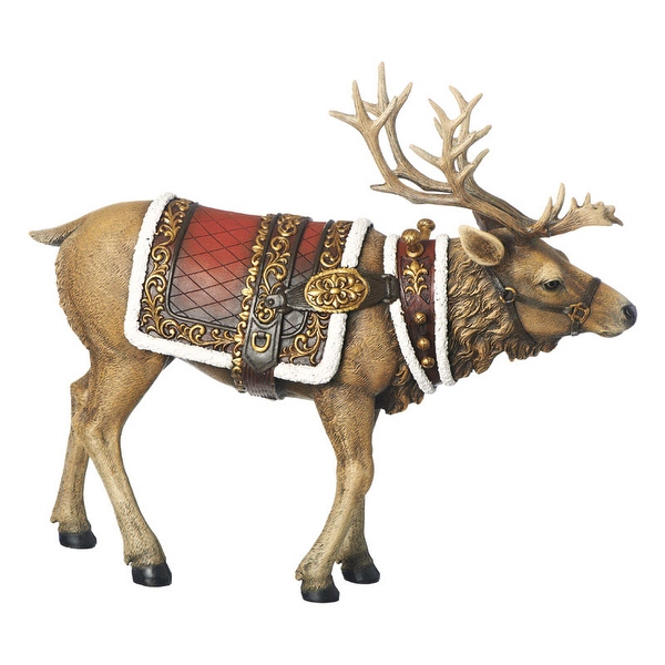 resin reindeer figurines