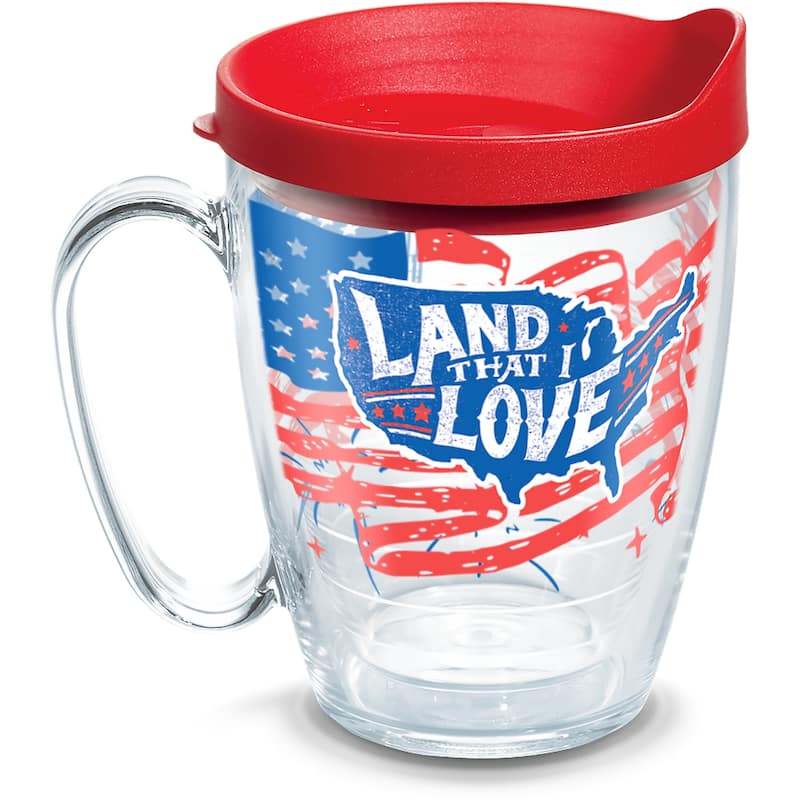 Tervis Land That I Love Made in USA Double Walled Insulated Travel Tumbler, Classic - 16oz Mug - 16oz Mug