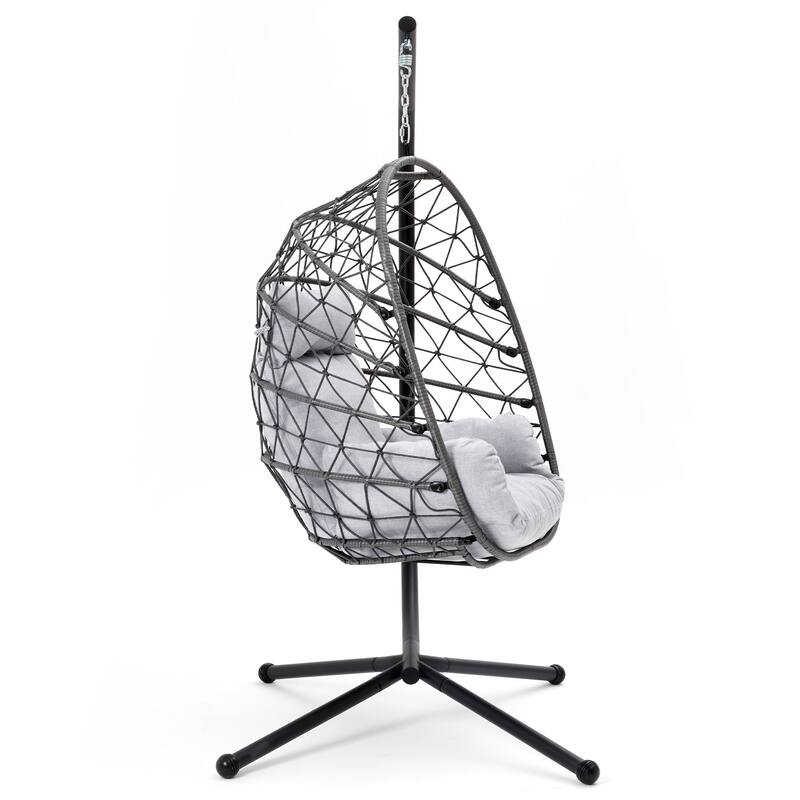 Outdoor / Indoor Egg Hanging Chair with Stand