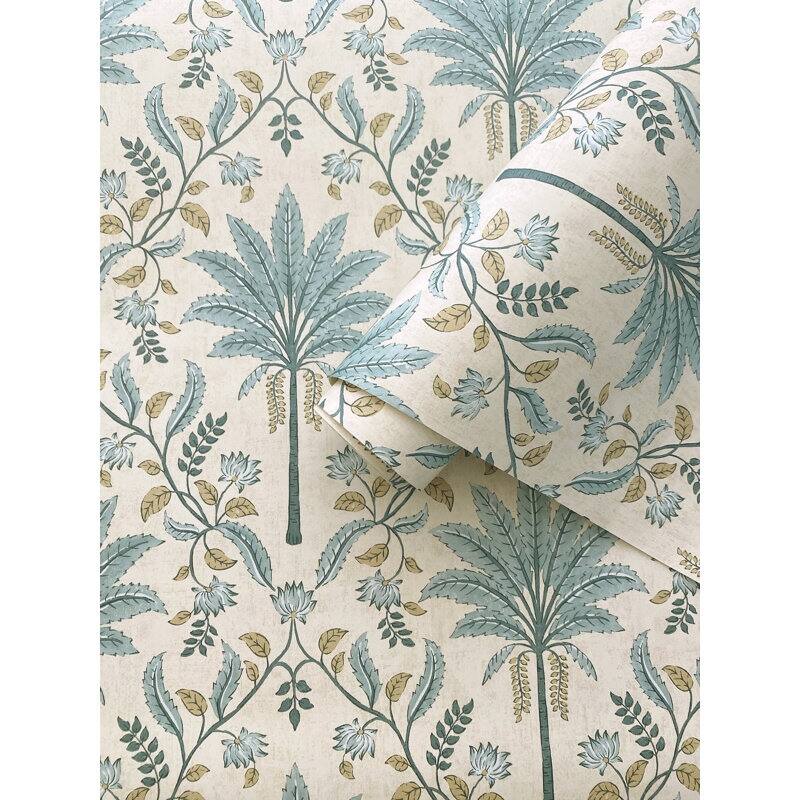 Ariara Palm Trellis Non-Pasted Wallpaper - Covers 56 Square Feet