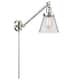 Option Satin Brushed Nickel / Clear