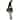Plush Santa Gnome with Black and Silver Sequin Hat and Dangle Legs for Holiday Display - 15.75"H