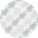 preview thumbnail 1 of 2, Pavilion Beach Themed Melamine Dinner Plates (Set of two) - 10.5" 10.5"