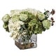 preview thumbnail 2 of 5, Uttermost Cecily Hydrangea Bouquet