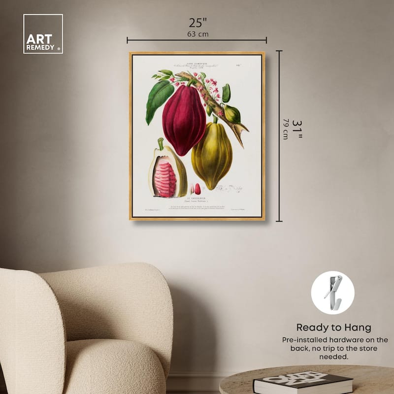 Cocoa Cacao by Etienne Denisse Canvas by Art Remedy
