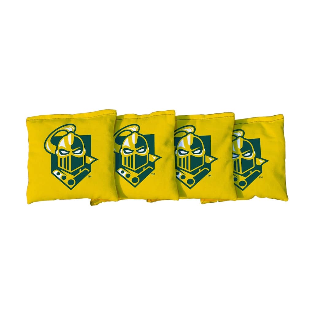 Clarkson University Golden Knights Yellow Cornhole Bags