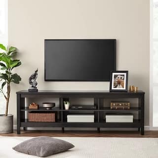 Classic TV Stand for 75 Inch TV Console Table Entertainment Center