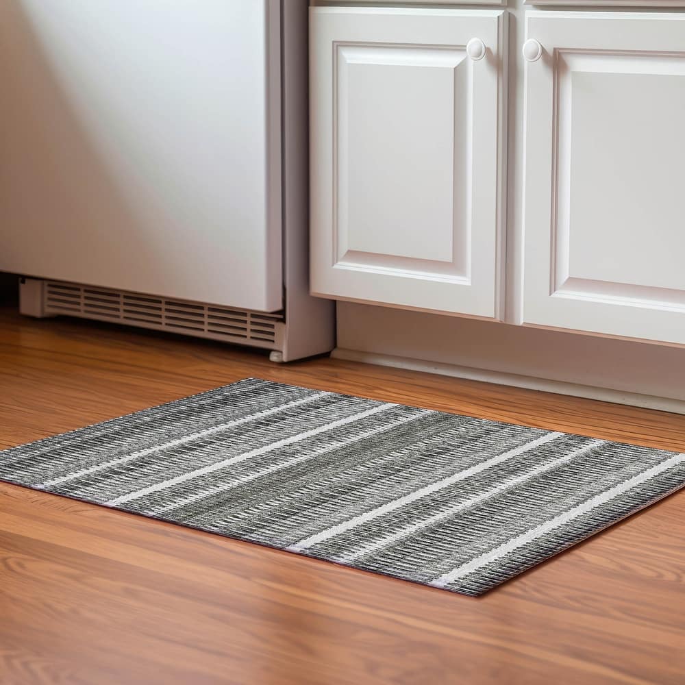 Premium Washable Super Soft Modern Stripe Mayfield Rug