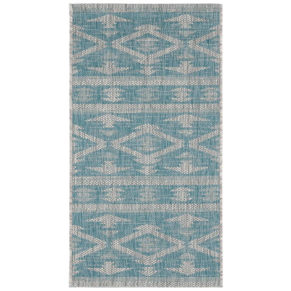 SAFAVIEH Courtyard Fraidel Indoor/ Outdoor Waterproof Patio Backyard Rug