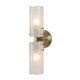 preview thumbnail 1 of 3, Uttermost 22588 Mistie 2 Light 17" Tall Wall Sconce Brass