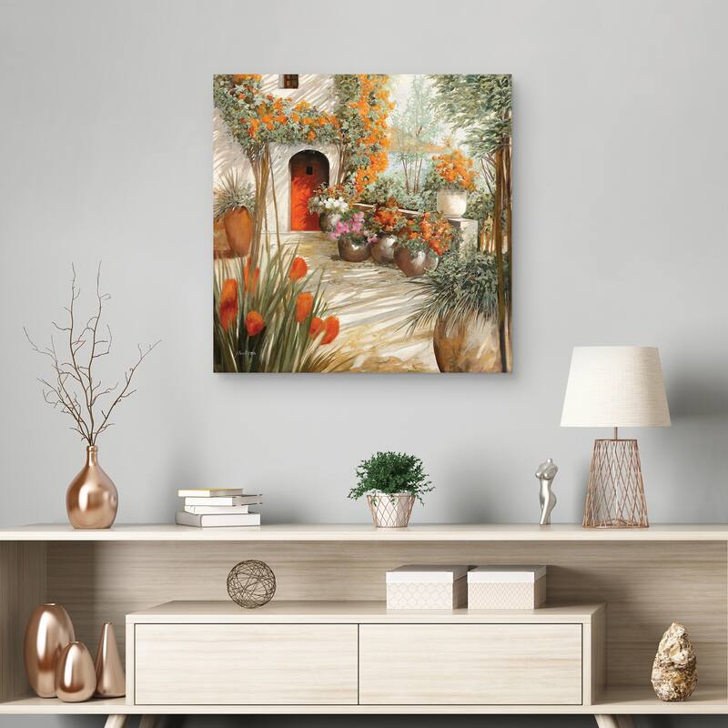 Terrazza Leggera by Guido Borelli Canvas Art Print