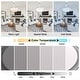 preview thumbnail 51 of 71, Bella Depot 36" Modern Retractable Ceiling Fan with Dimmable Led Light, Remote and APP Control 6-Speed Reversible DC Motor