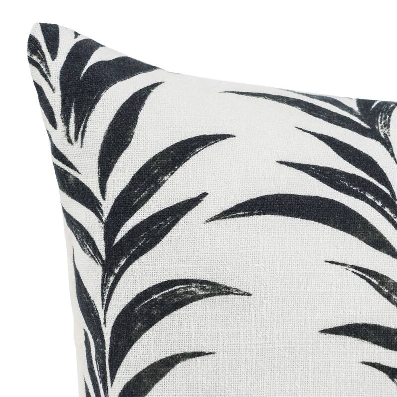 Villa by Classic Home Alula Cotton Fabric Throw Pillow