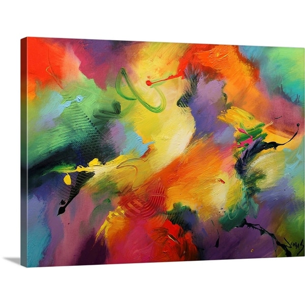Shop Summer Love Canvas Wall Art Overstock 16854715