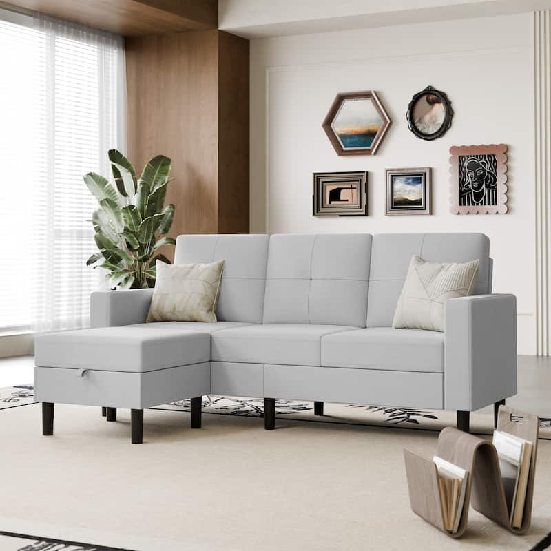 Futzca Convertible Sectional Sofa Couch