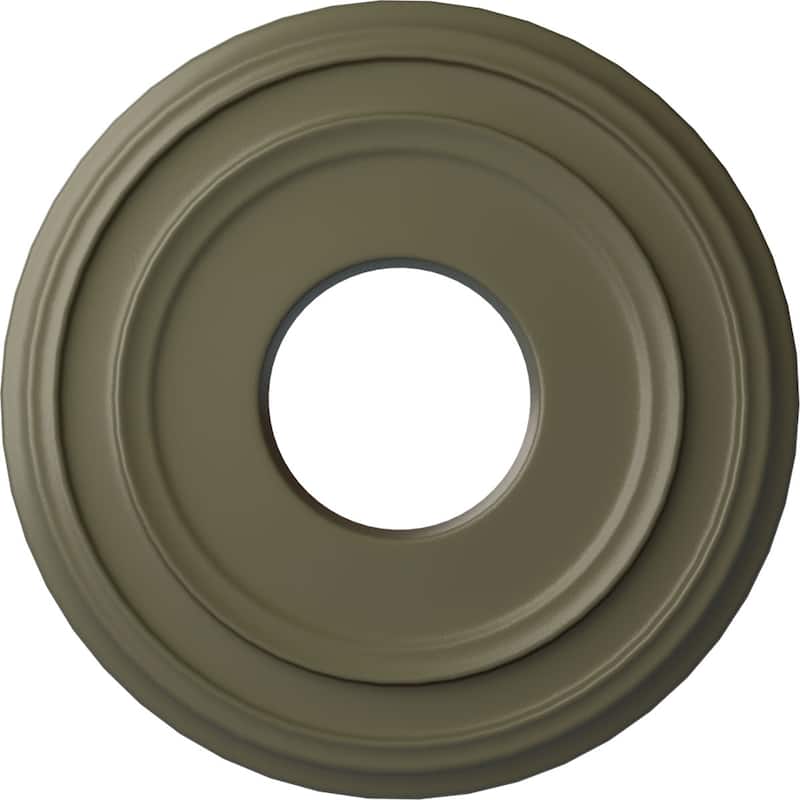 12 3/8"OD x 4"ID x 1 1/8"P Classic Ceiling Medallion