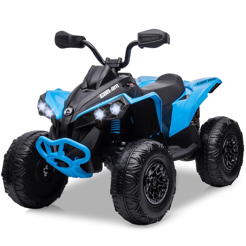 12V Kids Ride On Electric ATV - Blue