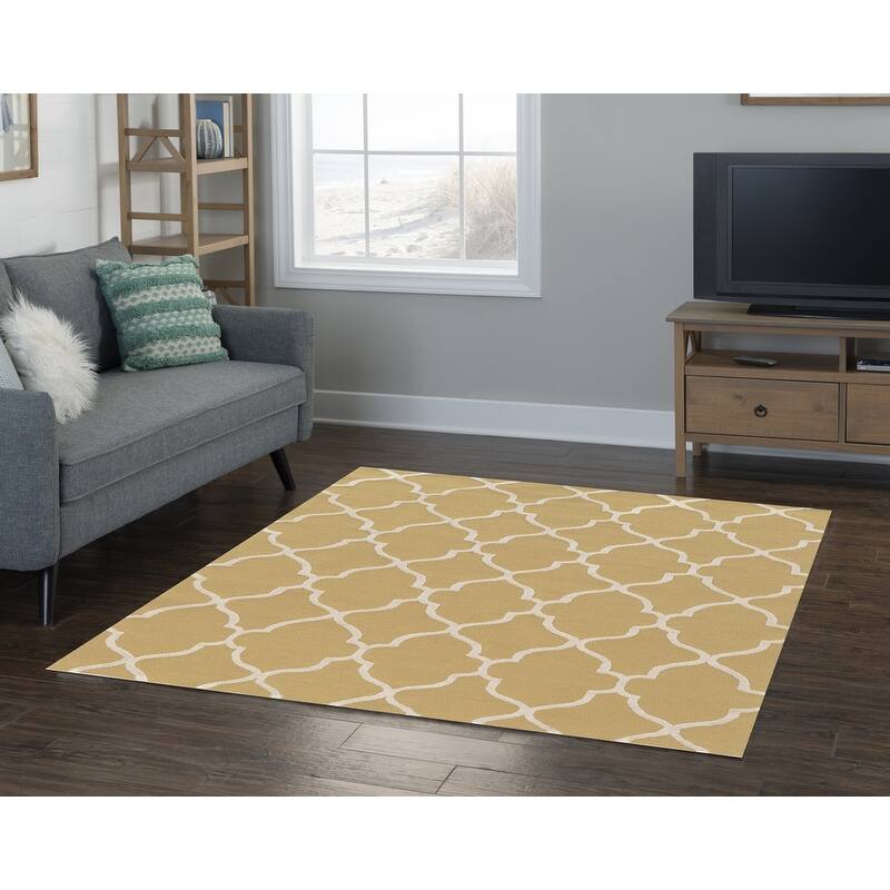 Hand-Tufted Trio Geo Rug Collection