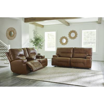 Signature Design by Ashley Francesca Brown 2-Piece Upholstery Package - 84"W x 41"D x 42"H