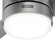 preview thumbnail 8 of 15, Hunter 44" Gilmour Outdoor Ceiling Fan with LED Light, Handheld Remote, Damp-Rated - Transitional, Contemporary