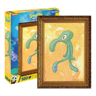 SpongeBob Squidward Bold & Brash 500 Piece Jigsaw Puzzle