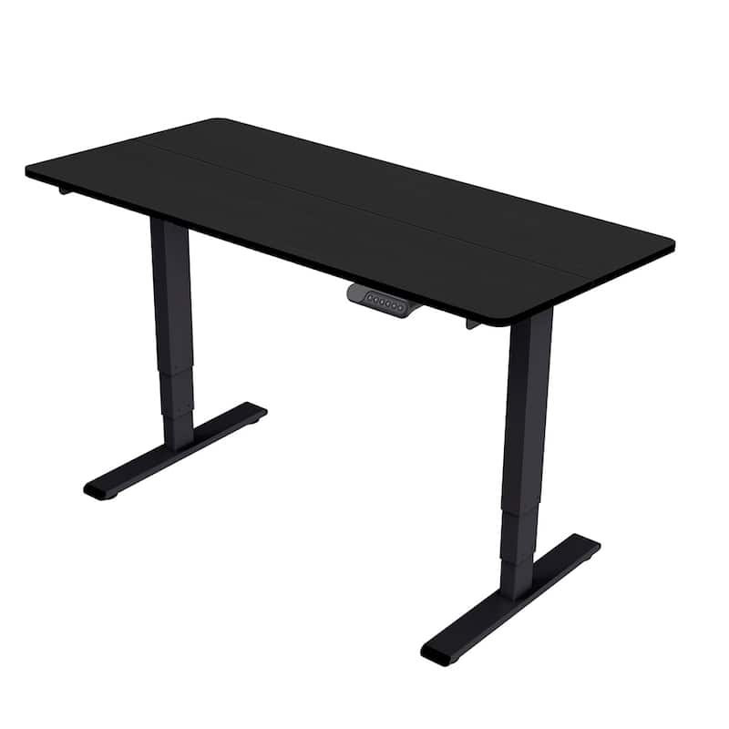 Electric Standing Desk, Dual Motor 3-Stage Leg Adjustable 55x28-inch