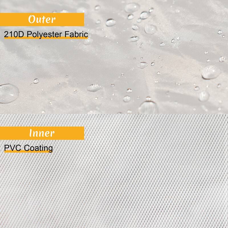 OVIOS Patio Furniture Sofa Chair Protective Cover