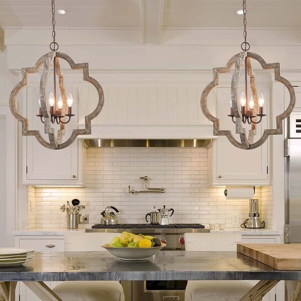 The Gray Barn Hester Gulch Farmhouse Chandelier Pendant for Dining Room ...