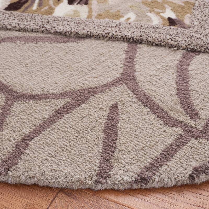 SAFAVIEH Handmade Fifth Avenue Bahtije Modern New Zealand Wool Rug On
