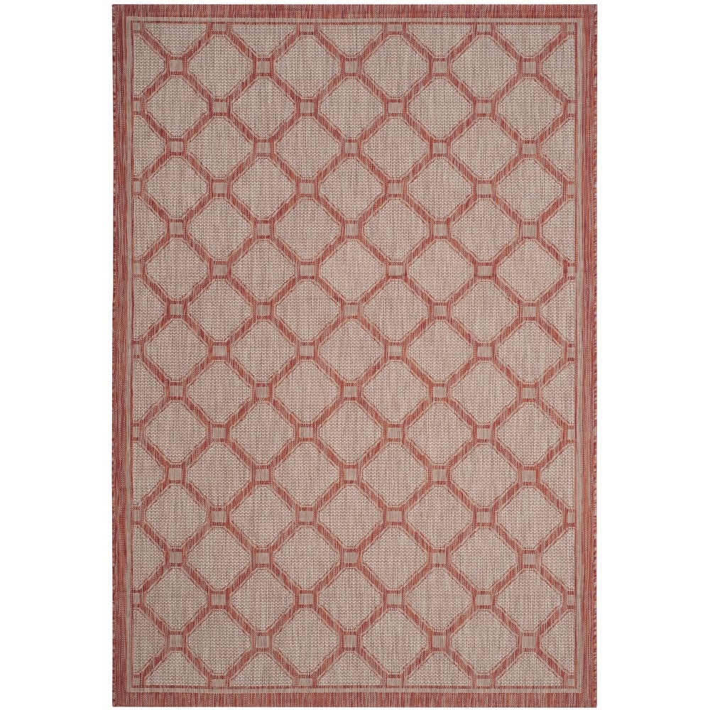 SAFAVIEH Courtyard Lydie Indoor/ Outdoor Waterproof Patio Backyard Rug