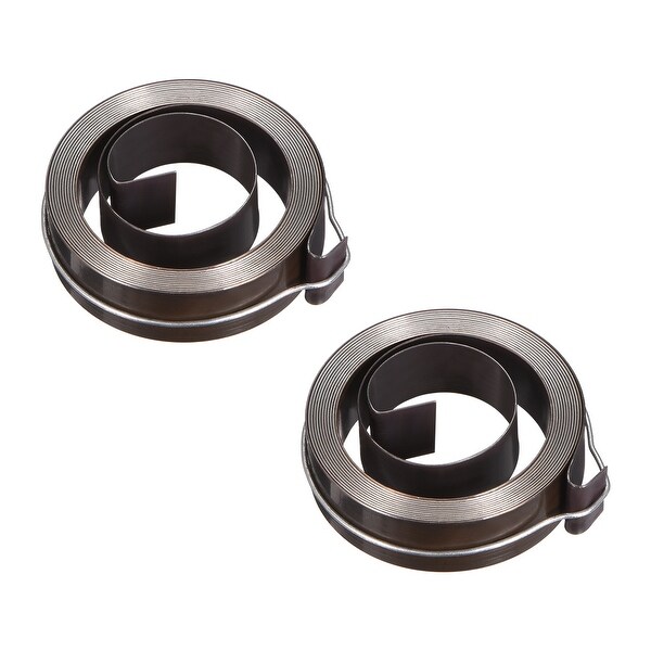 2PCS Drill Press Spring Quill Feed Return Coil Spring Assembly 1500mm 45x12x0.4m - 0.4 x 12 x 1500mm