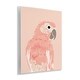 preview thumbnail 3 of 5, Stupell Pink Neutral Parrot Wall Plaque Art Design By Chen Alyesh