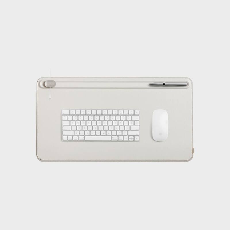 Orbitkey Desk Mat Premium Vegan Leather & Recycled PET Felt, Medium
