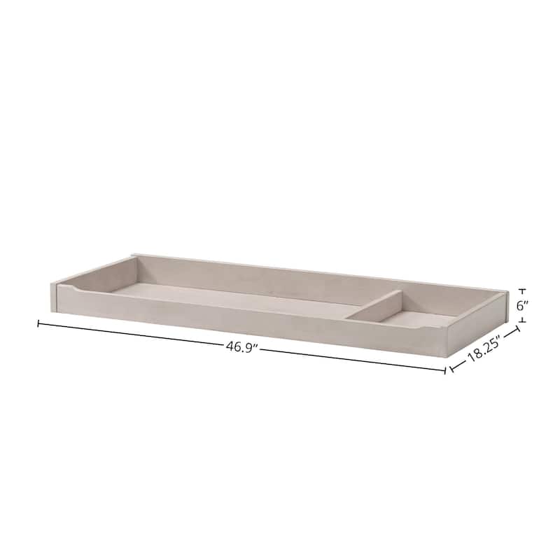 Viola 47" Wide Transitional Changing Tray, Lace Beige