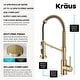 preview thumbnail 37 of 158, Kraus Bolden 2-Function 1-Handle Commercial Pulldown Kitchen Faucet