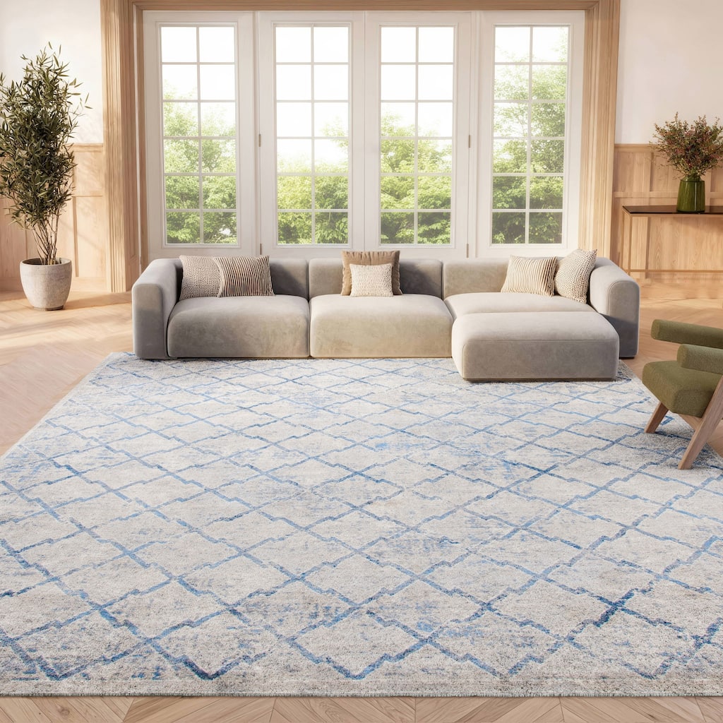 SAFAVIEH Brentwood Annelyse Traditional Oriental Trellis Rug