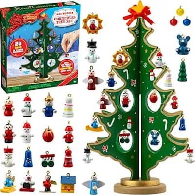 Christmas Tree Advent Calendar - Multicolor