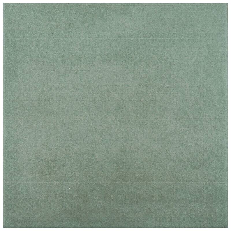 Merola Tile Matter Green 6" x 6" Porcelain Floor and Wall Tile