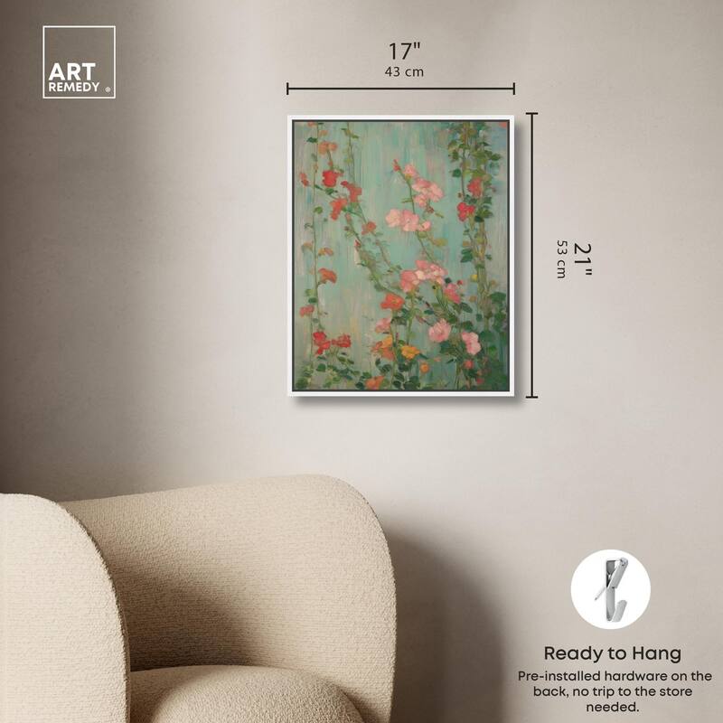 String of Colors II Canvas by Art Remedy