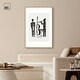 preview thumbnail 53 of 60, Bebop I Black Art Canvas Print by Art Remedy
