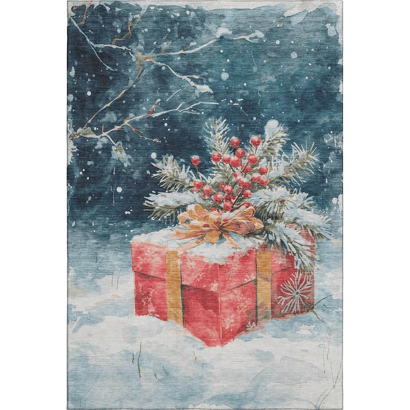 Premium Washable Super Soft Christmas Presents Mayfield Rug