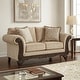 preview thumbnail 5 of 30, Hernen Carved Wood Frame 5-Piece Living Room Set