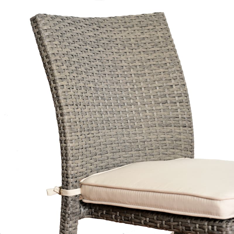 LifestyleGarden 11pc FSC Wood Outdoor Patio Extendable Dining Set