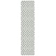 preview thumbnail 29 of 28, Martha Stewart by SAFAVIEH Joanneke Cotton Rug 2' x 8' Runner - Green/Ivory - Runner